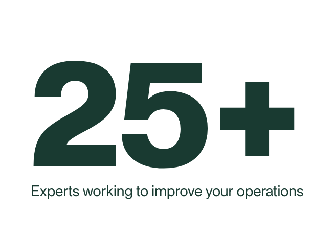 Experts working to improve your operations-Years on the market – 4 Experts working to improve your operations-Years on the market – 4